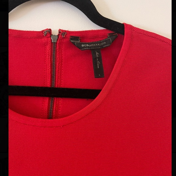 BCBG Skater Dress with Back Cut-out - Picture 7 of 7